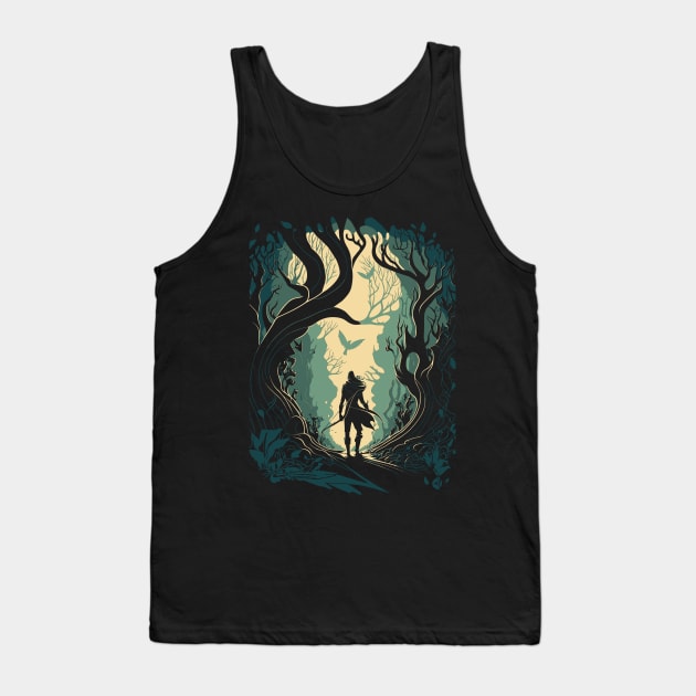 Mirkwood Tank Top by DesignedbyWizards